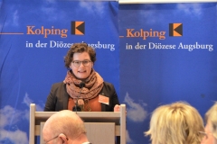 Katharina Heckl kandidiert, wie auch Ralf Eger, für den Posten der/des stellvertretenden Diözesanvorsitzende(n).