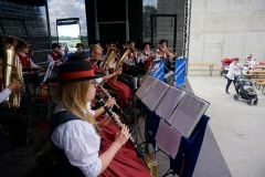 Musikalisch begleiteten den Frühschoppen die Jungen Bobinger Böhmischen.