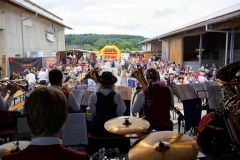 Musikalisch begleiteten den Frühschoppen die Jungen Bobinger Böhmischen.