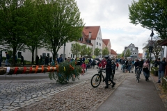 Maibaum 2019: Ankunft am Rathausplatz