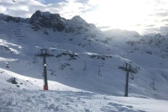 Beste Schneeverhältnisse luden zum Skifahren und Rodeln ein.